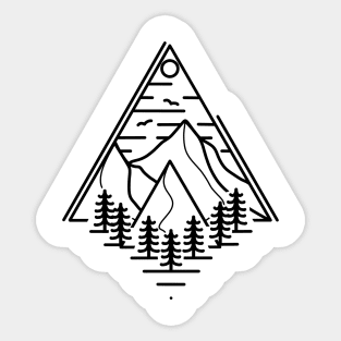 The Point Of Adventure Sticker